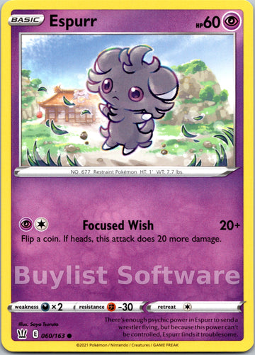 Espurr [060/163] [Battle Styles]