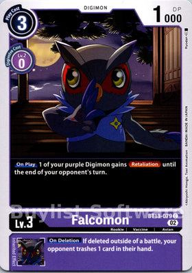 Falcomon [BT13-079] [Versus Royal Knights]