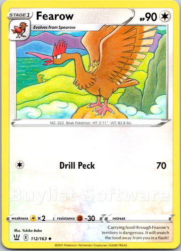 Fearow [112/163] [Battle Styles]