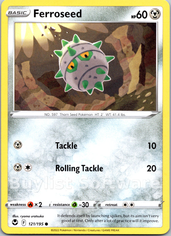 Ferroseed [121/195] [Silver Tempest]
