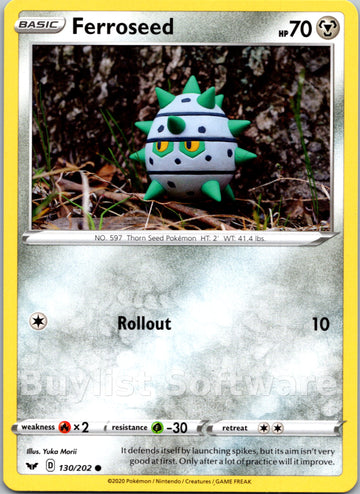 Ferroseed [130/202] [Sword & Shield Base Set]