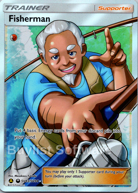 Fisherman [SV83/SV94] [Hidden Fates: Shiny Vault] Holofoil