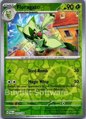 Floragato [014/193] [Paldea Evolved] Reverse Holofoil