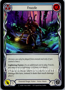 Frazzle (Blue) [ELE061] [Tales of Aria] Unlimited Edition Rainbow Foil