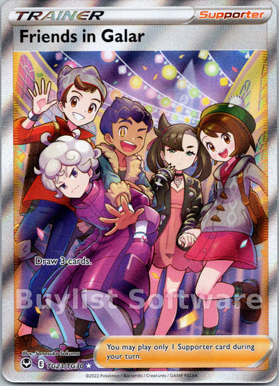 Friends in Galar [TG23/TG30] [Silver Tempest Trainer Gallery] Holofoil