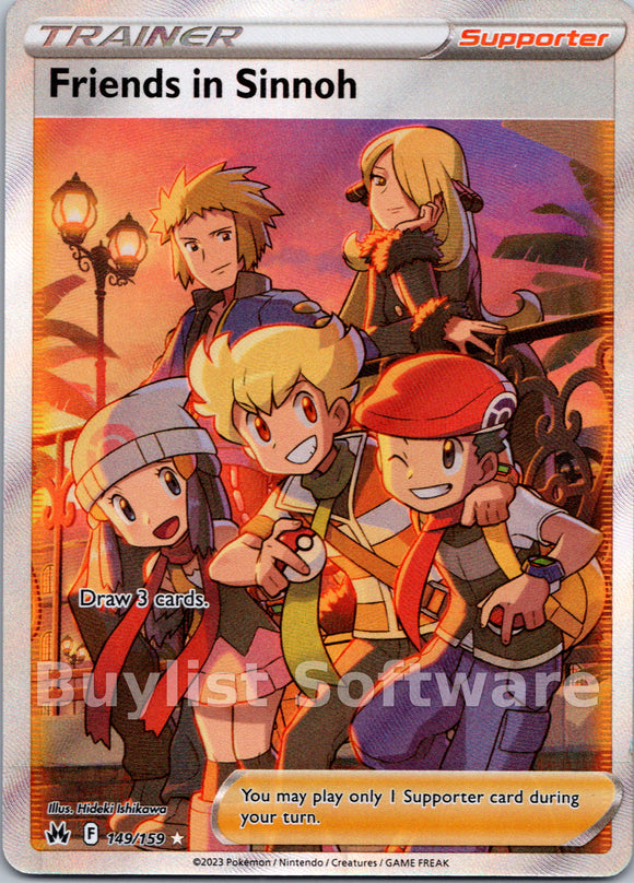 Friends in Sinnoh [149/159] [Crown Zenith] Holofoil