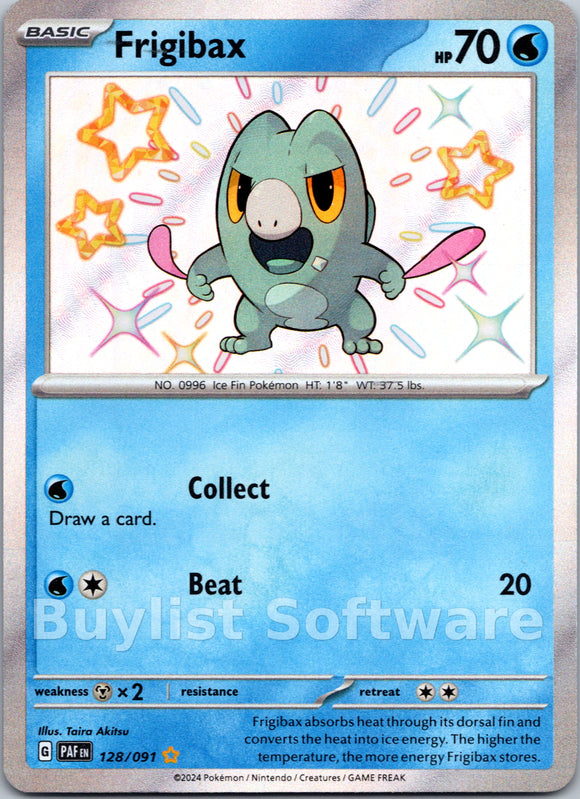 Frigibax [128/091] [Paldean Fates] Holofoil