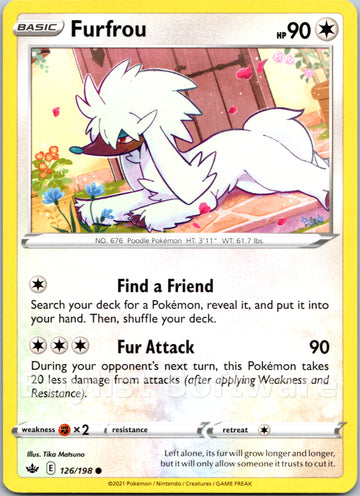 Furfrou [126/198] [Chilling Reign]