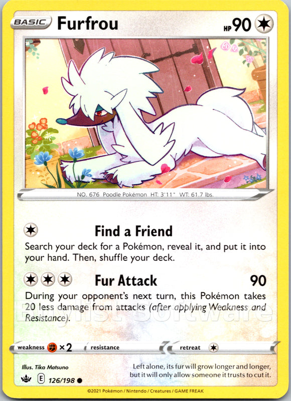 Furfrou [126/198] [Chilling Reign]