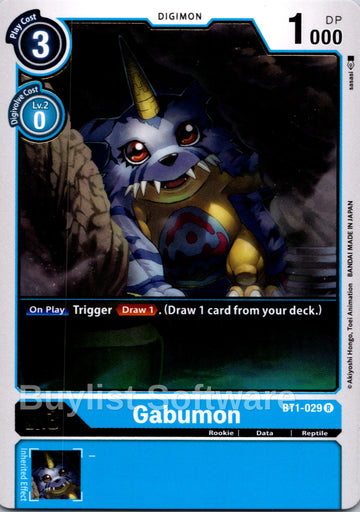 Gabumon [BT1-029] [Release Special Booster 1.0]
