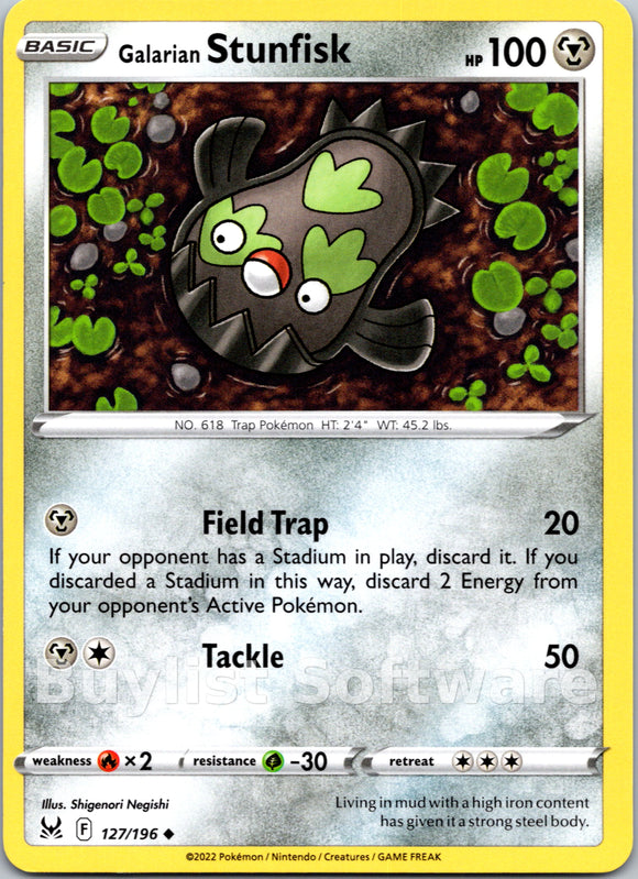 Galarian Stunfisk [127/196] [Lost Origin]