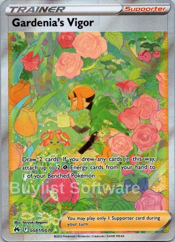 Gardenia's Vigor [GG61/GG70] [Crown Zenith: Galarian Gallery] Holofoil