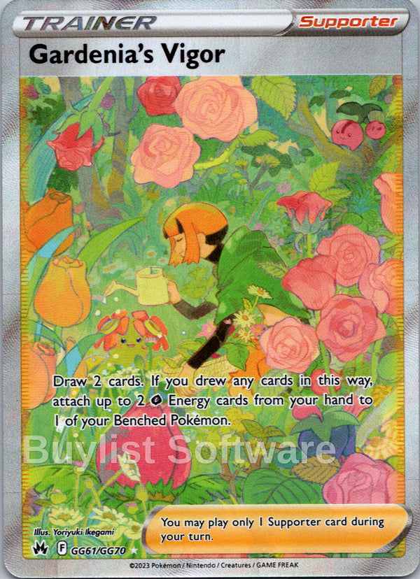 Gardenia's Vigor [GG61/GG70] [Crown Zenith: Galarian Gallery] Holofoil