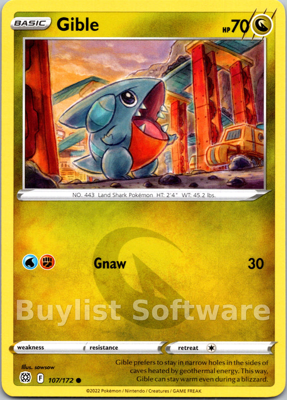 Gible [107/172] [Brilliant Stars]
