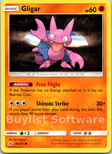 Gligar [98/214] [Unbroken Bonds]