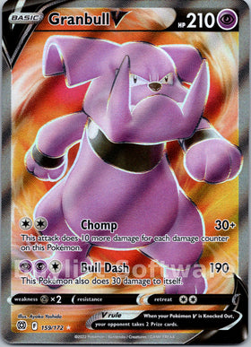 Granbull V [159/172] [Brilliant Stars] Holofoil