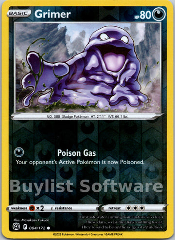Grimer [084/172] [Brilliant Stars] Reverse Holofoil