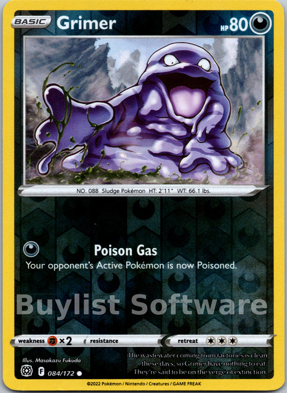 Grimer [084/172] [Brilliant Stars] Reverse Holofoil
