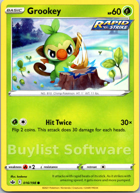 Grookey [016/198] [Chilling Reign]