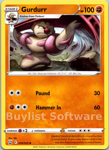 Gurdurr [074/163] [Battle Styles]