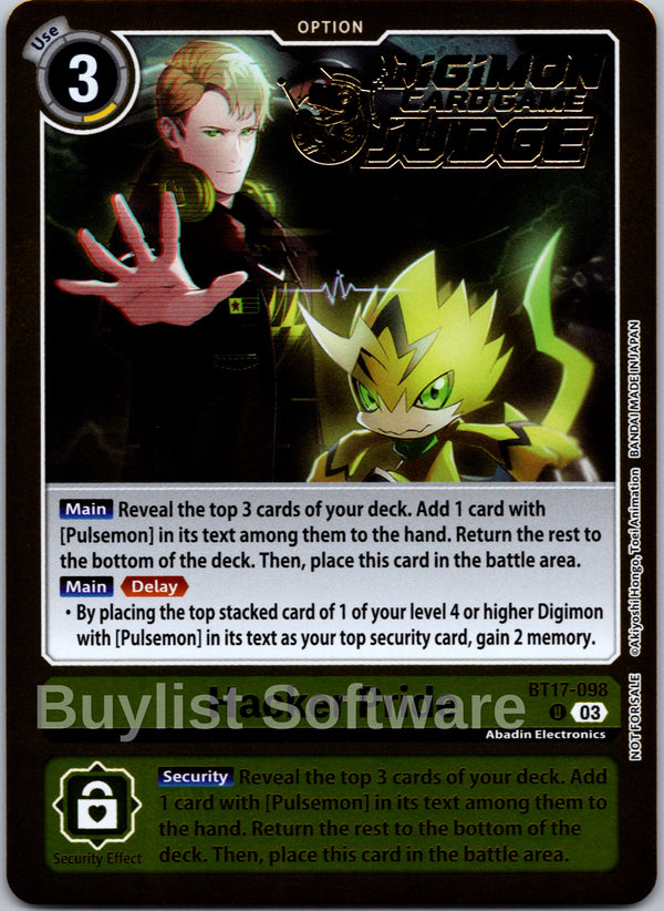 Hacker Pride (Judge Pack 6) [BT17-098] [Secret Crisis] Foil
