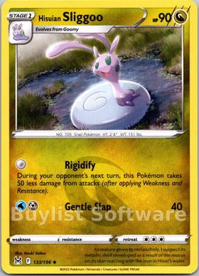 Hisuian Sliggoo [133/196] [Lost Origin]