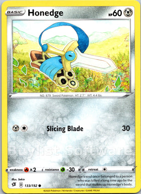 Honedge [133/192] [Rebel Clash]