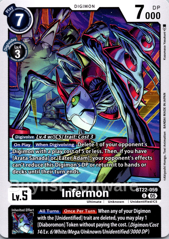 Infermon [BT22-059] [Cyber Eden]