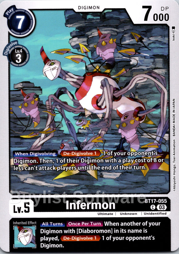 Infermon [BT17-055] [Secret Crisis]