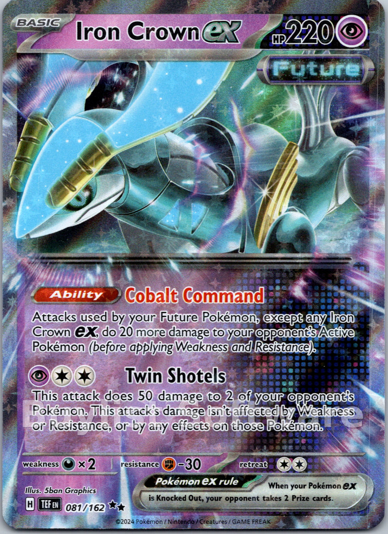 Iron Crown ex [081/162] [Temporal Forces] Holofoil