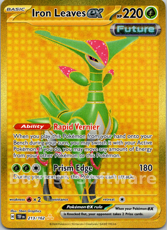 Iron Leaves ex [213/162] [Temporal Forces] Holofoil
