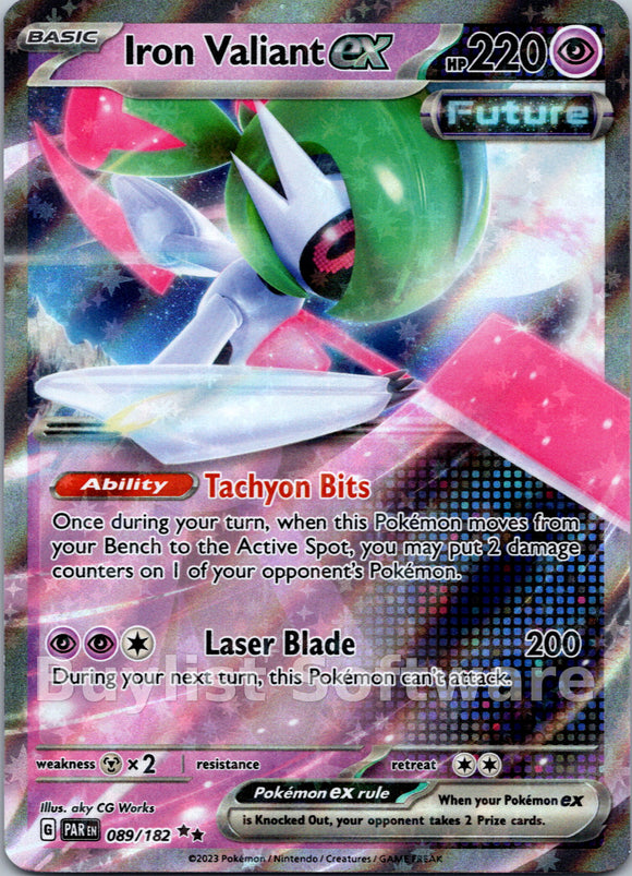 Iron Valiant ex [089/182] [Paradox Rift] Holofoil