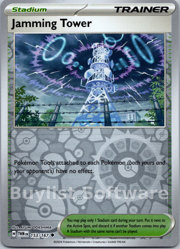 Jamming Tower [153/167] [Twilight Masquerade] Reverse Holofoil