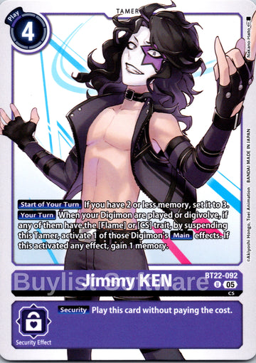 Jimmy KEN [BT22-092] [Cyber Eden]