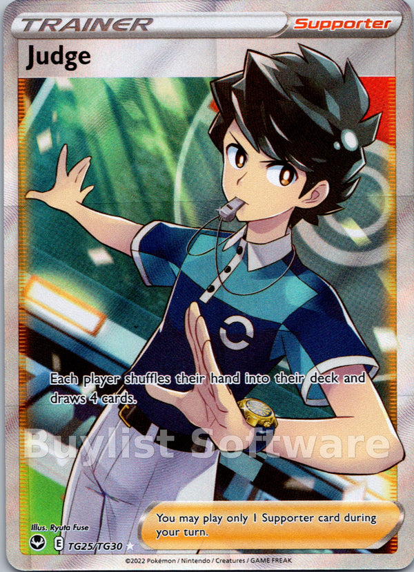 Judge [TG25/TG30] [Silver Tempest Trainer Gallery] Holofoil