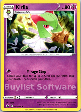 Kirlia [060/198] [Chilling Reign]