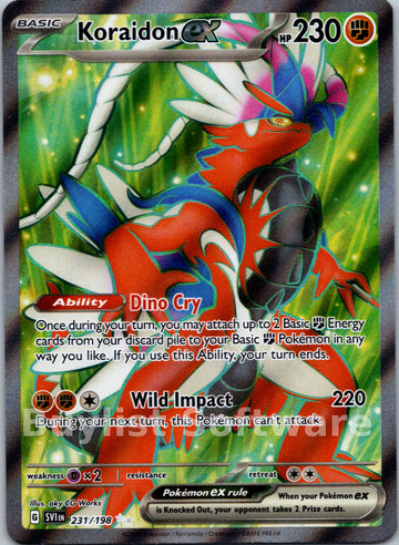 Koraidon ex [231/198] [Scarlet & Violet Base Set] Holofoil