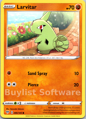 Larvitar [086/189] [Darkness Ablaze]