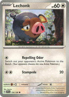 Lechonk [154/198] [Scarlet & Violet Base Set]