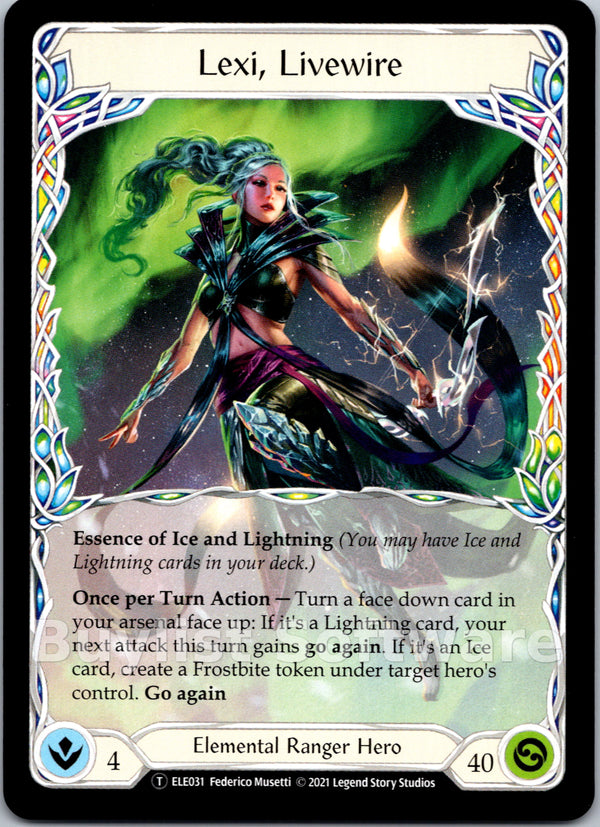 Lexi, Livewire // Rosetta Thorn [ELE031 // ELE222] [Tales of Aria] Unlimited Edition Normal