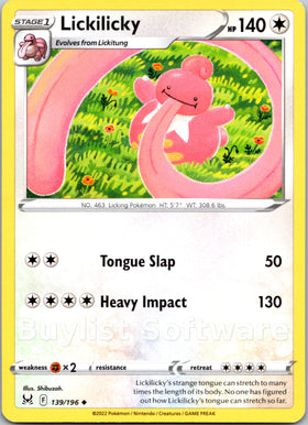 Lickilicky [139/196] [Lost Origin]
