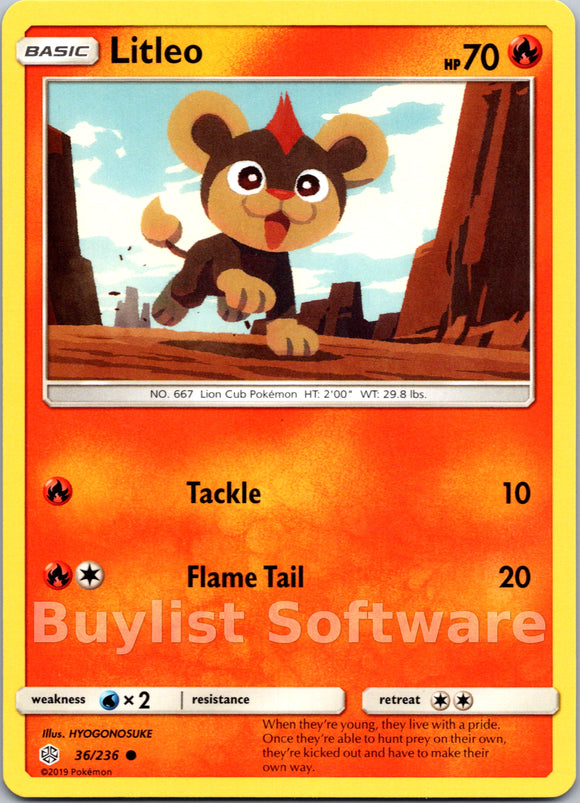 Litleo [36/236] [Cosmic Eclipse]