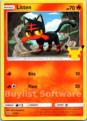 Litten [015/025] [McDonald's Promos 2021]