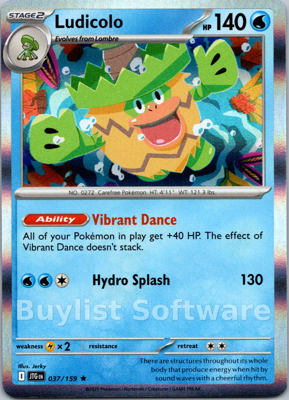 Ludicolo [037/159] [Journey Together] Holofoil