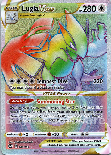 Lugia VSTAR (202) [202/195] [Silver Tempest] Holofoil
