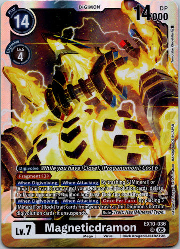 Magneticdramon [EX10-036] [Sinister Order] Foil