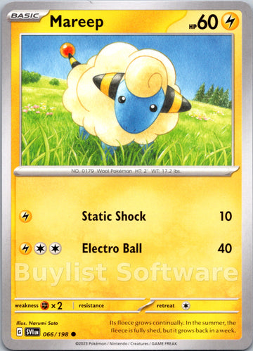 Mareep [066/198] [Scarlet & Violet Base Set]