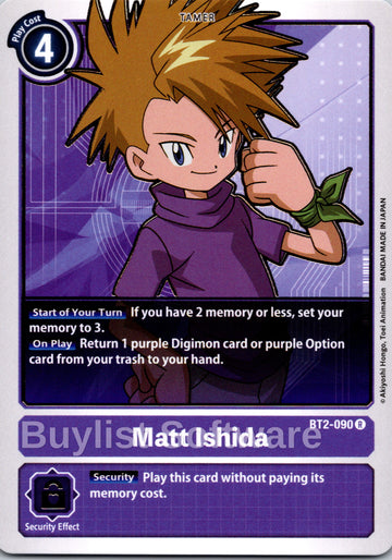 Matt Ishida [BT2-090] [Release Special Booster 1.0]