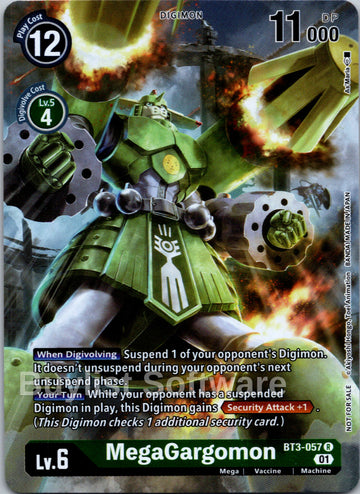 MegaGargomon (Tamer's Card Set 1) [BT3-057] [Release Special Booster 1.0] Foil
