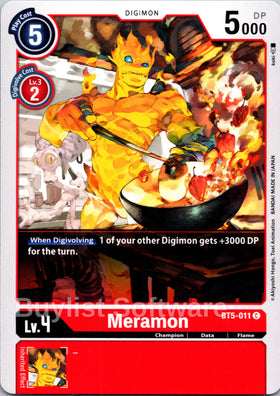 Meramon [BT5-011] [Battle of Omni]